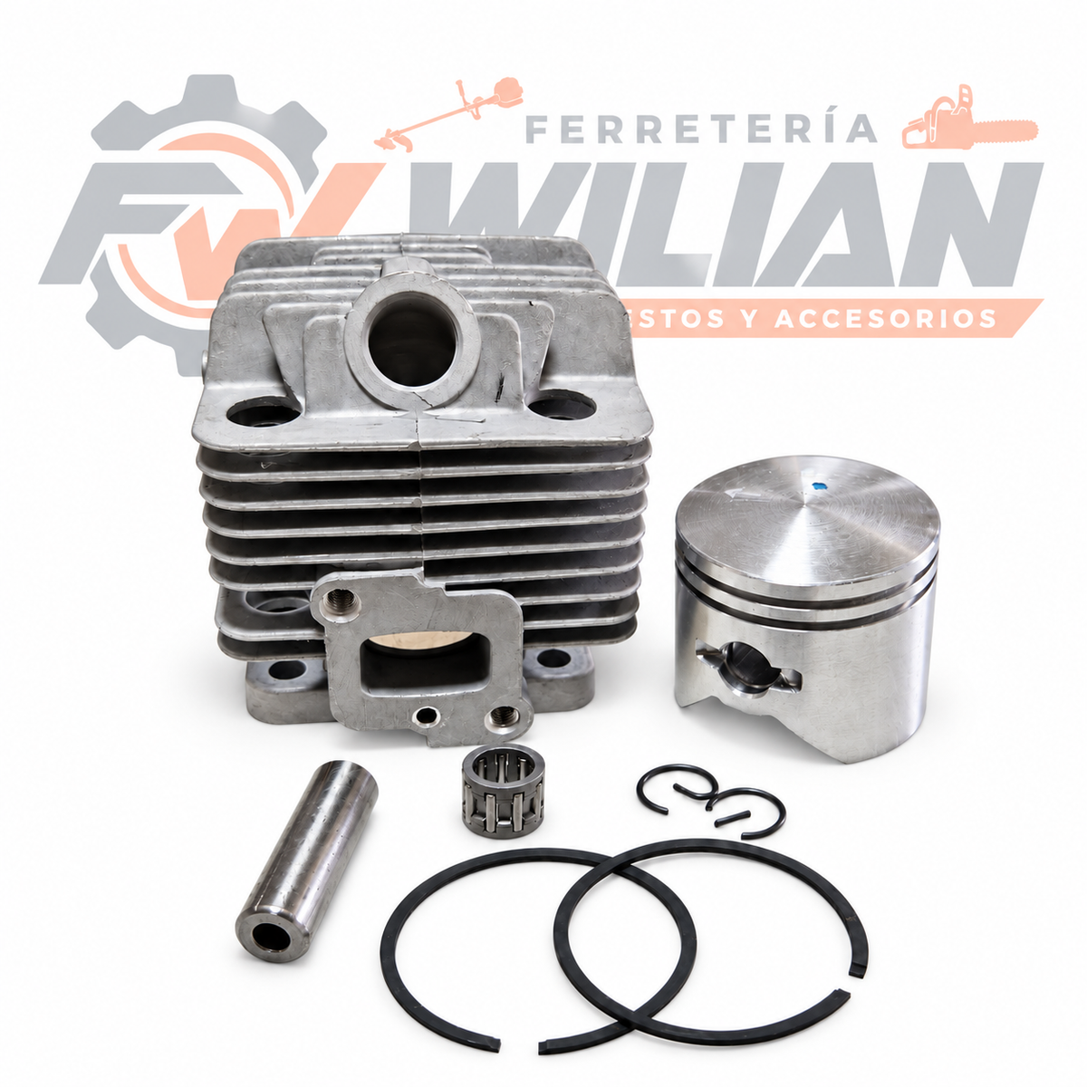 Kit de Cilindro Completo TL26 26cc para Desbrozadora