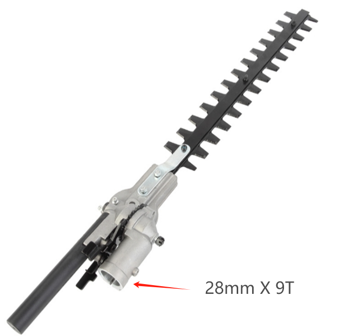 Accesorio Cortasetos 28mm x 9T para Desbrozadora