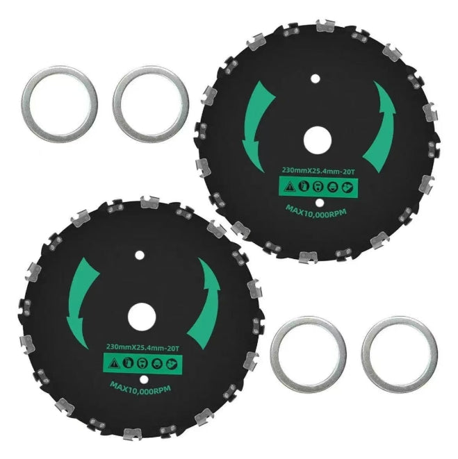 Disco de Corte 20 Dientes 230mm para Desbrozadora