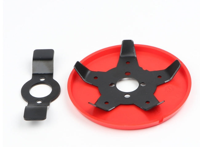 Disco Desbrozador Anti-Hierbas de 5 Puntas con Protector