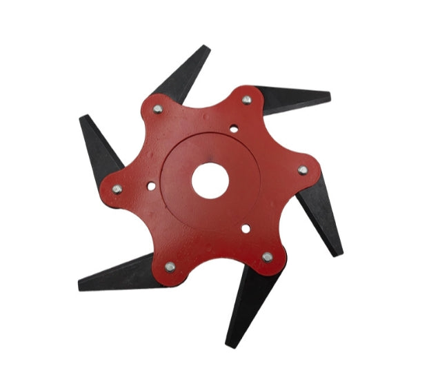 Cabezal de Corte Universal de 6 Cuchillas para Desbrozadora